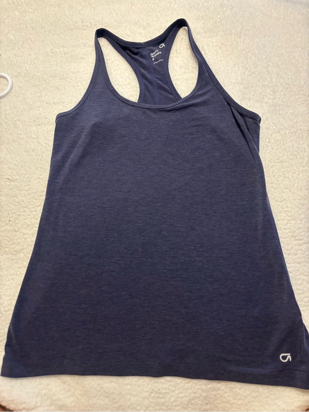 GAP Women's Navy Racerback Tank Top
